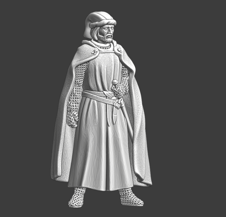 Medieval Teutonic Brother - Civilian dress